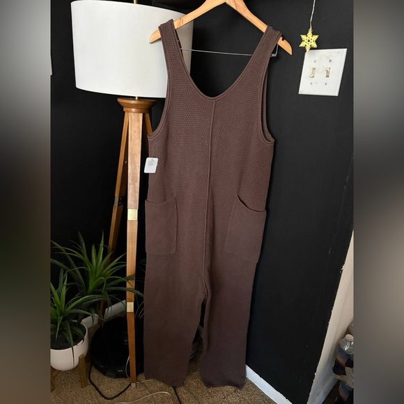 NWT FREE PEOPLE BEACH Hailee Sweater Jumper In Minked Brown MSRP $78 Size M - Picture 8 of 13